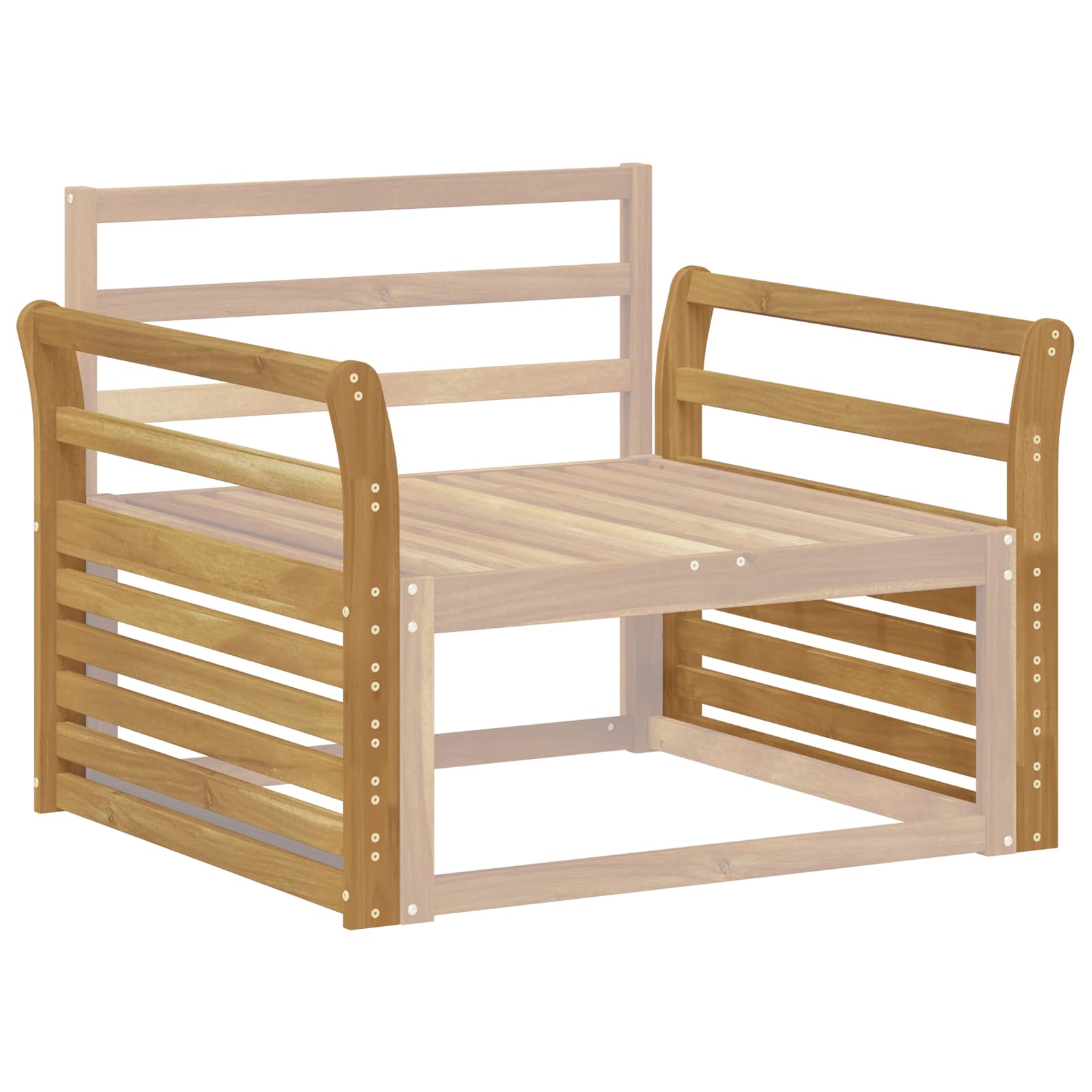 Μονάδα μπράτσων 2 pcs Λευκό 78,5 x 8,5 x 60 εκ
