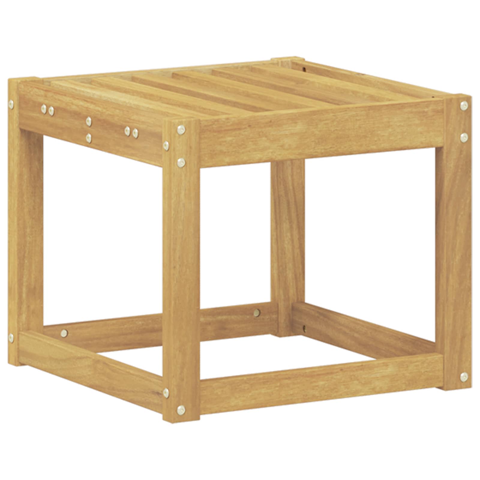 Παγκάκι Εξωτερικού Χώρου Λευκό 43 x 43 x 37 εκ - Pakobazaar