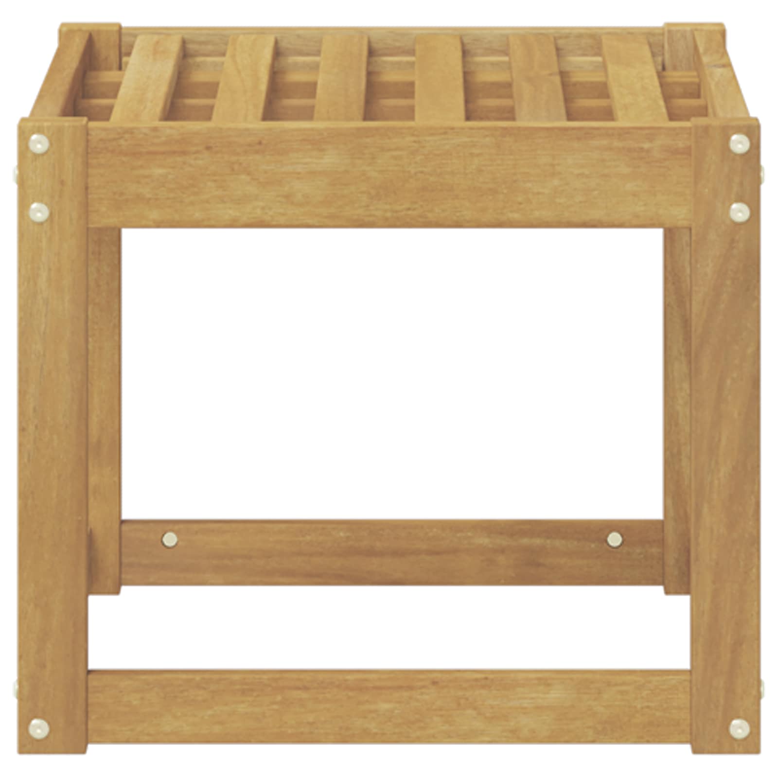 Παγκάκι Εξωτερικού Χώρου Λευκό 43 x 43 x 37 εκ - Pakobazaar