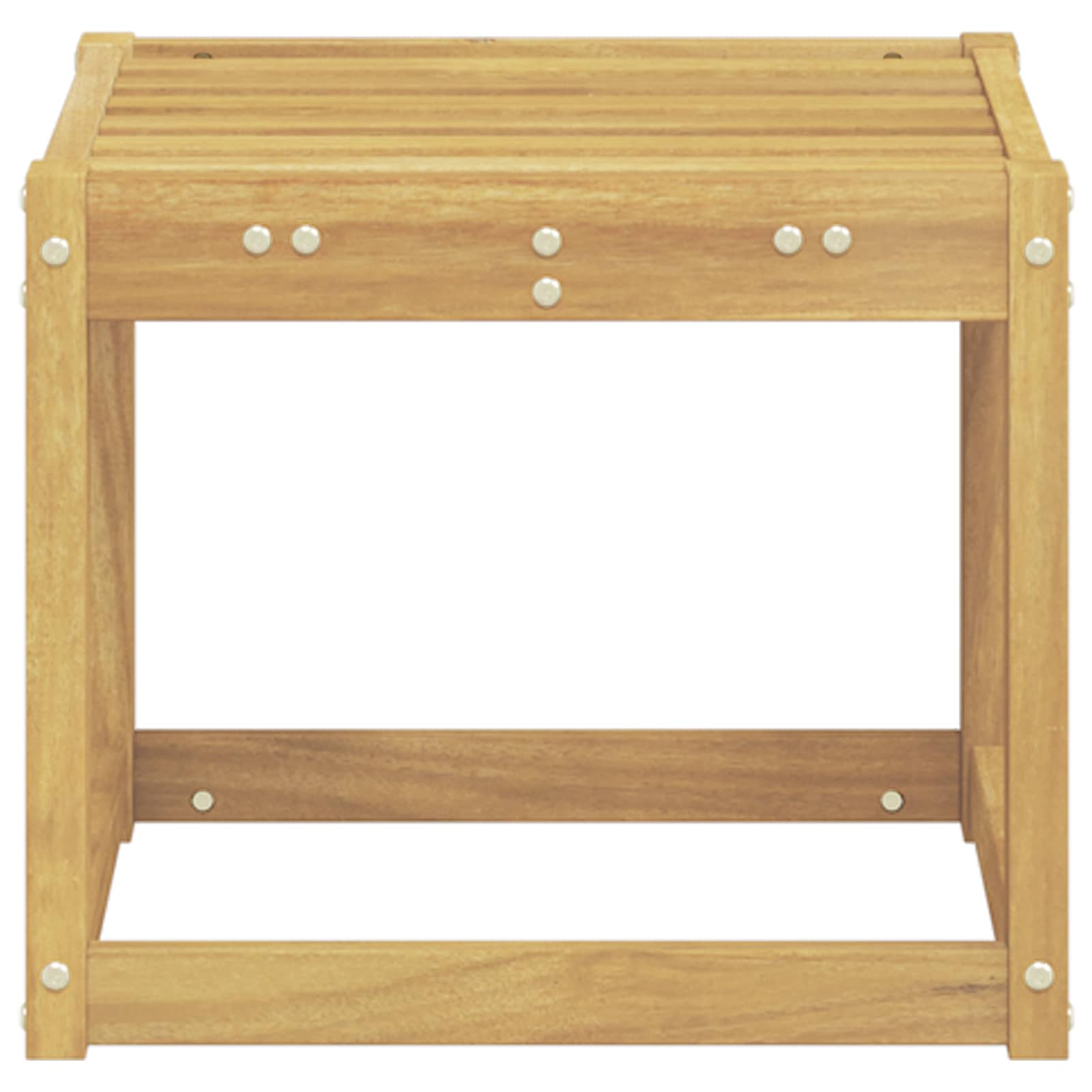 Παγκάκι Εξωτερικού Χώρου Λευκό 43 x 43 x 37 εκ - Pakobazaar