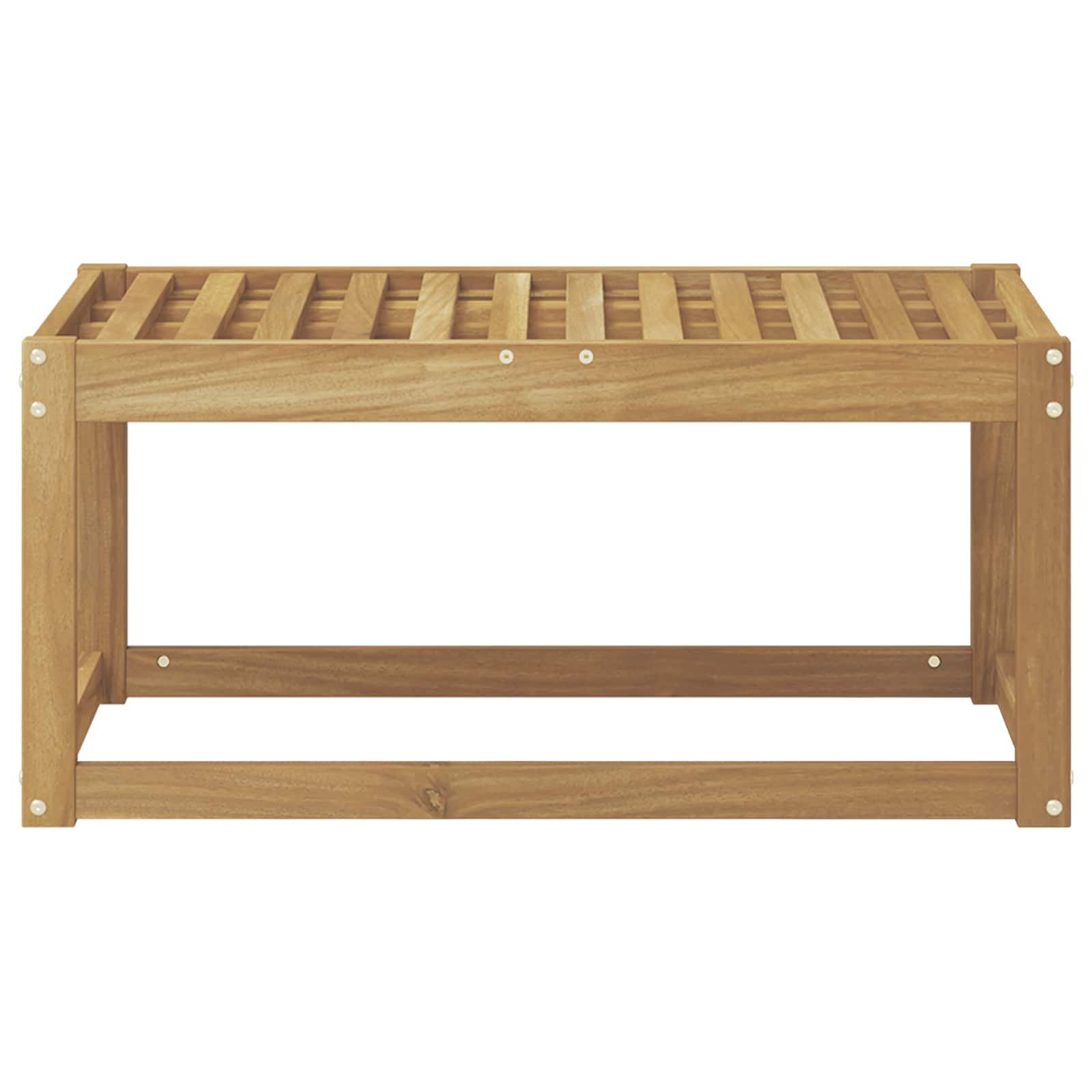 Παγκάκι Εξωτερικού Χώρου Λευκό 79 x 43 x 37 εκ - Pakobazaar