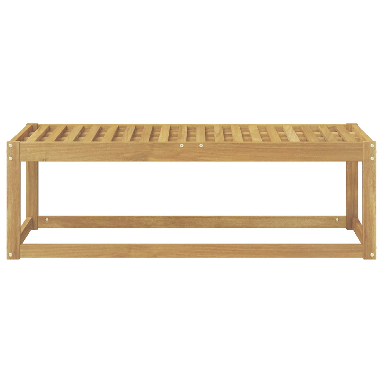 Παγκάκι Εξωτερικού Χώρου Λευκό 115 x 43 x 37 εκ