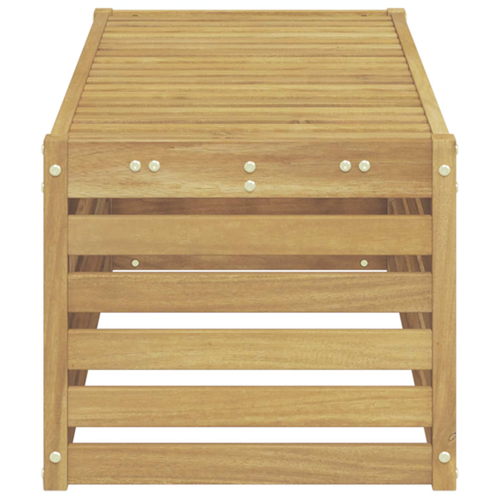Παγκάκι Εξωτερικού Χώρου Λευκό 115 x 43 x 37 εκ - Pakobazaar