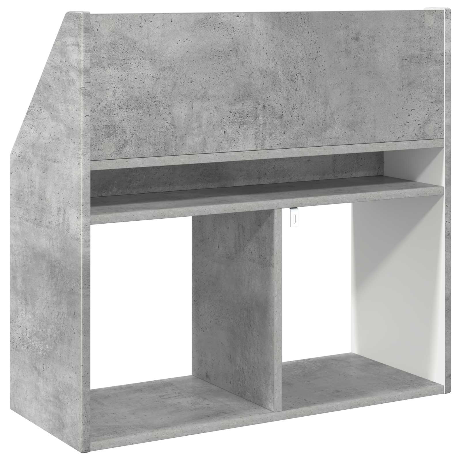 Βιβλιοθήκη Παιδιών Σκυρόδεμα Γκρι 72,5 x 29,5 x 69 εκ