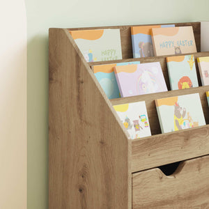Βιβλιοθήκη Παιδιών με συρτάρι Artisan Oak 60 x 29,5 x 69 εκ - Pakobazaar