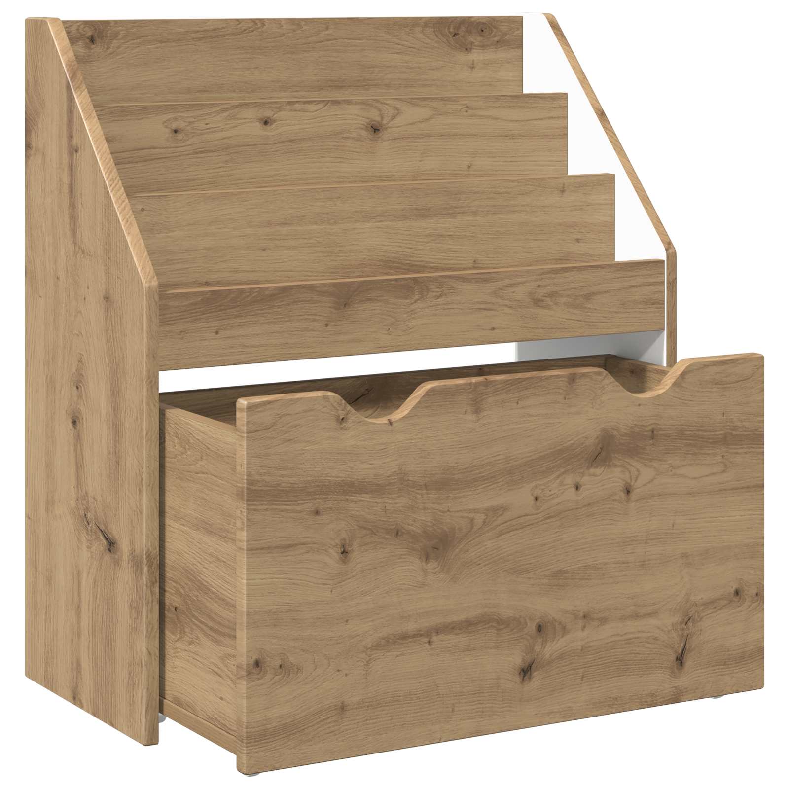 Βιβλιοθήκη Παιδιών με συρτάρι Artisan Oak 60 x 29,5 x 69 εκ - Pakobazaar