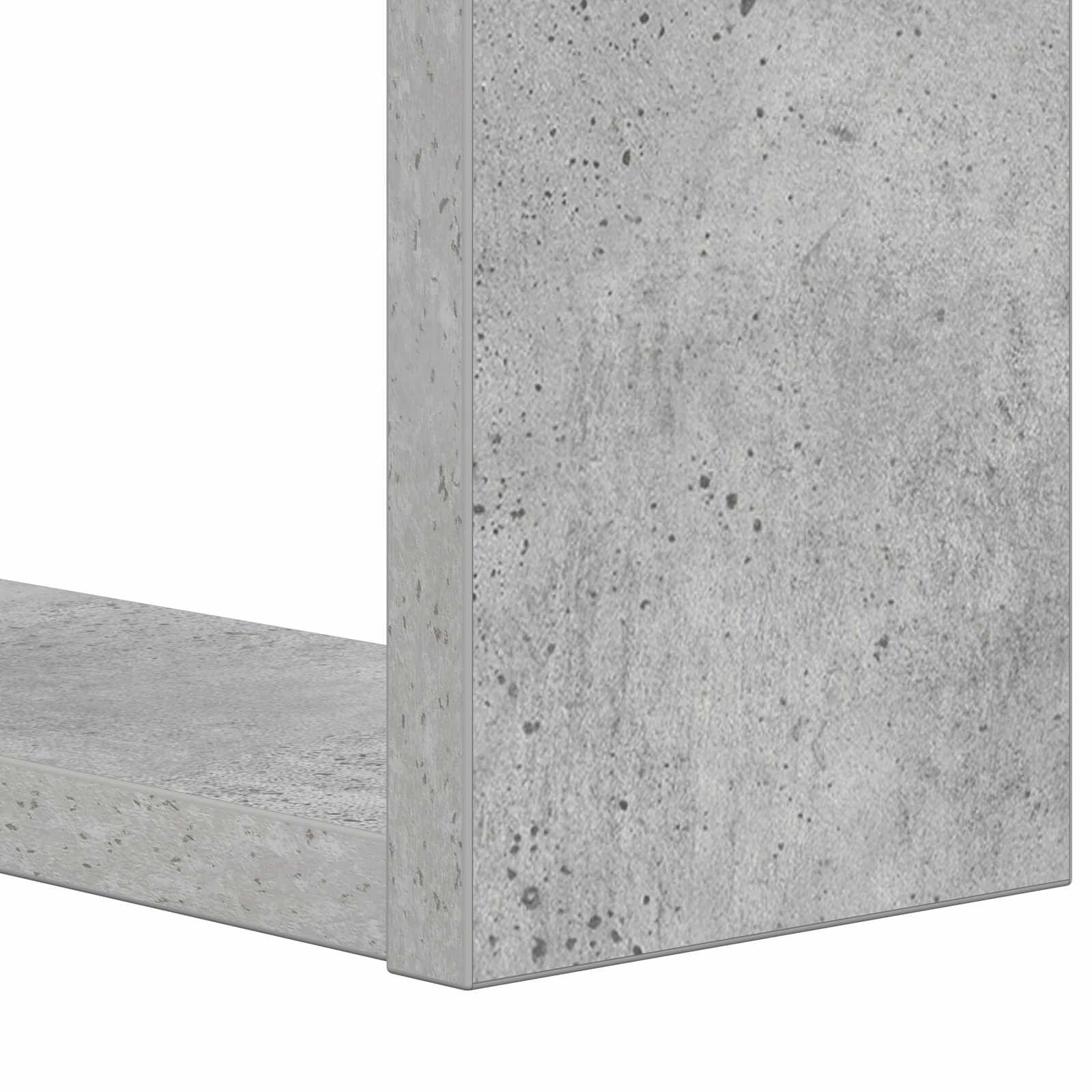 Ράφι Βιβλίων Σκυρόδεμα Γκρι 52 x 25 x 71,5 εκ