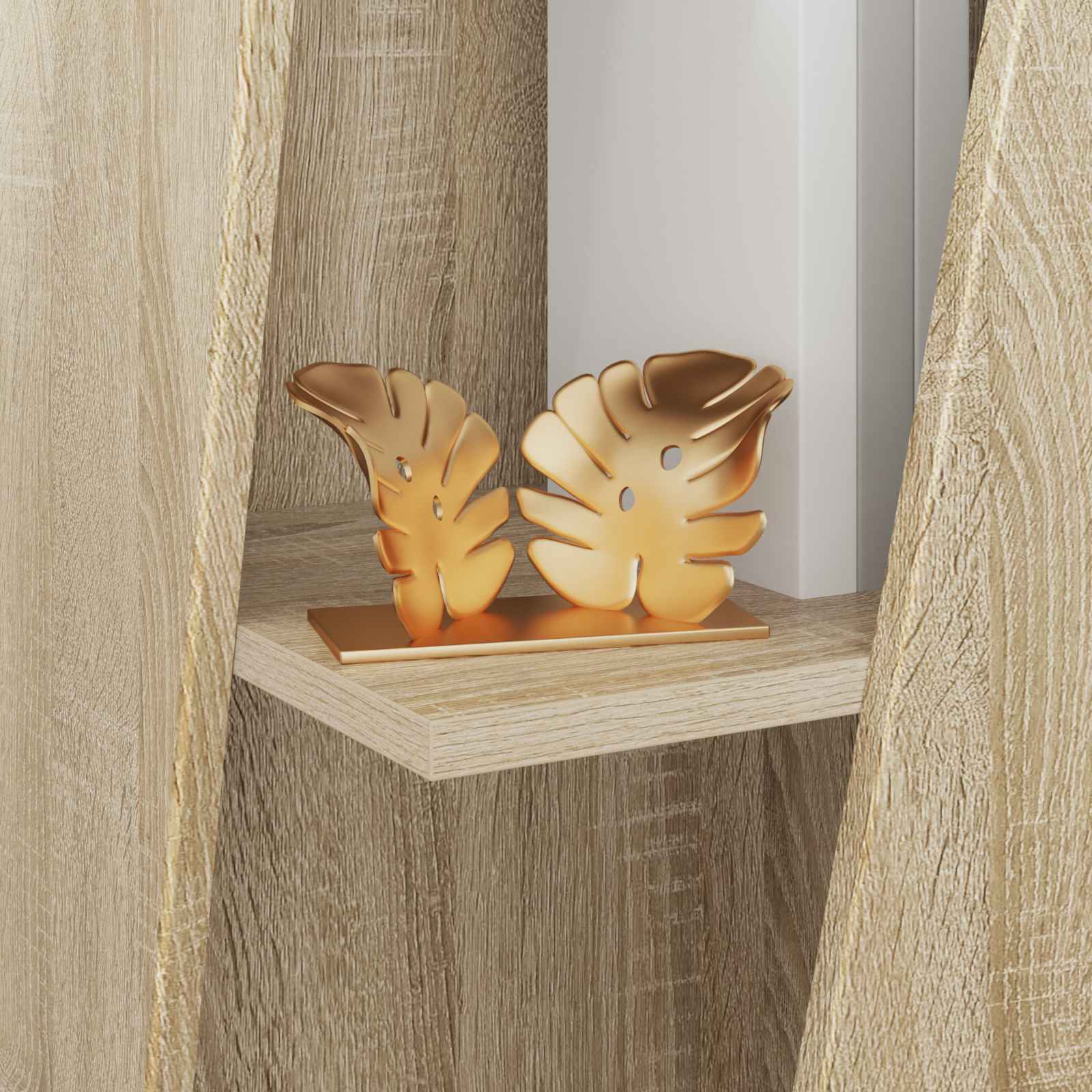 Πλευρικό Ράφι Δρύς Sonoma 33 x 32 x 70,5 εκ Επεξεργασμένο ξύλο