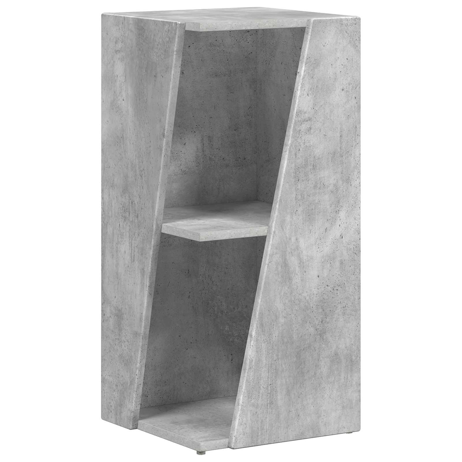 Πλευρικό Ράφι Σκυρόδεμα Γκρι 33 x 32 x 70,5 εκ
