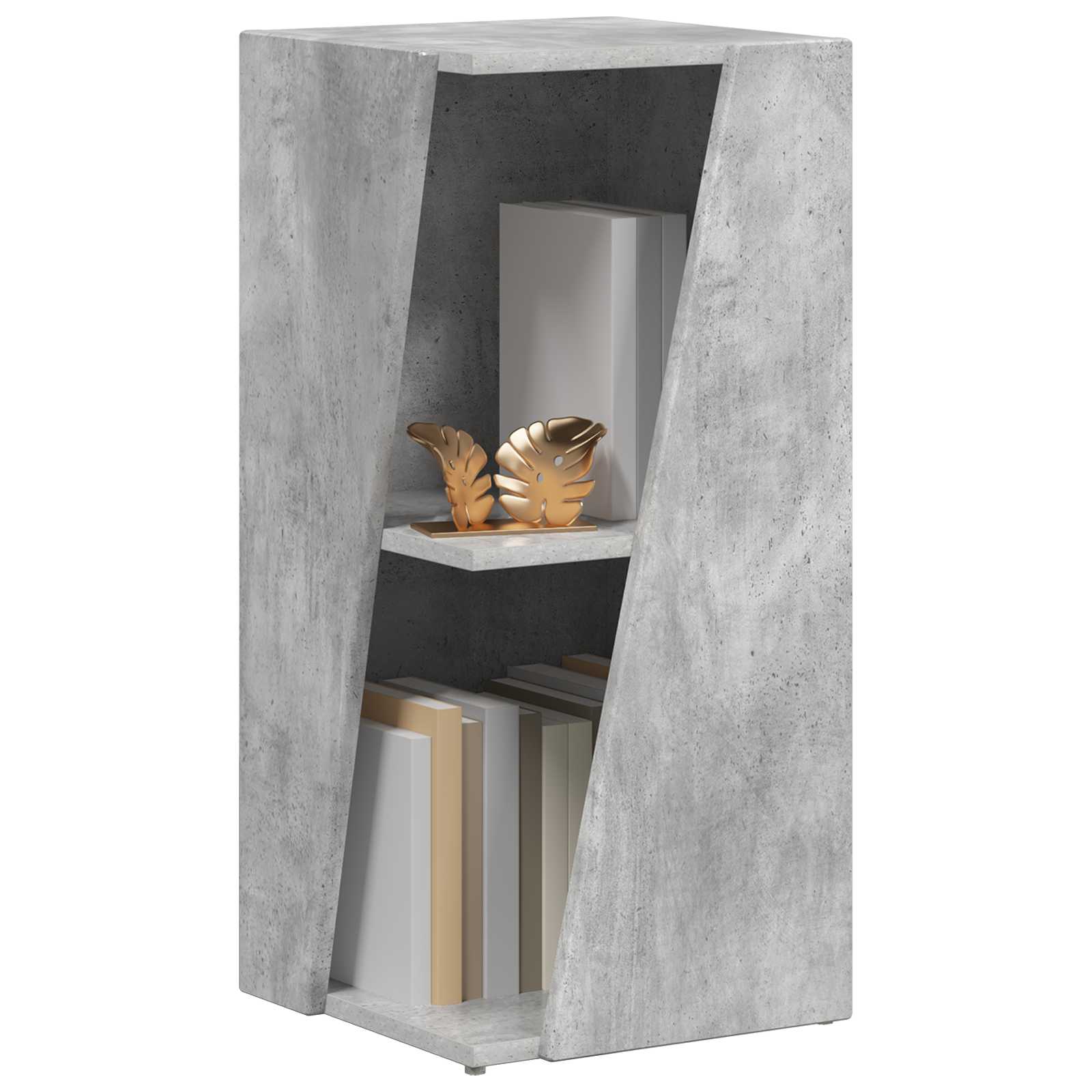 Πλευρικό Ράφι Σκυρόδεμα Γκρι 33 x 32 x 70,5 εκ