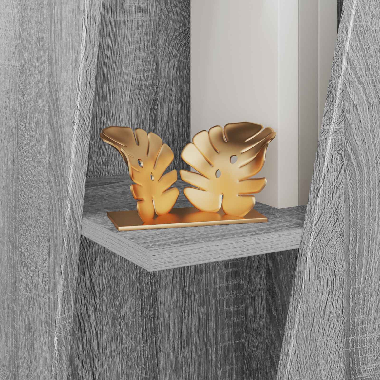 Πλευρικό Ράφι Γκρίζο Σονομα 33 x 32 x 70,5 εκ