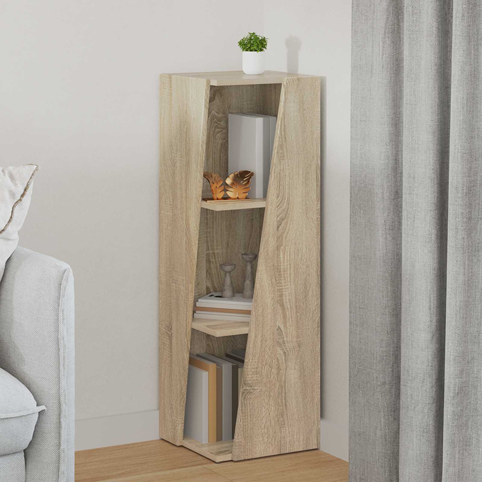 Πλευρικό Ράφι Δρύς Sonoma 33 x 32 x 100,5 εκ Επεξεργασμένο ξύλο