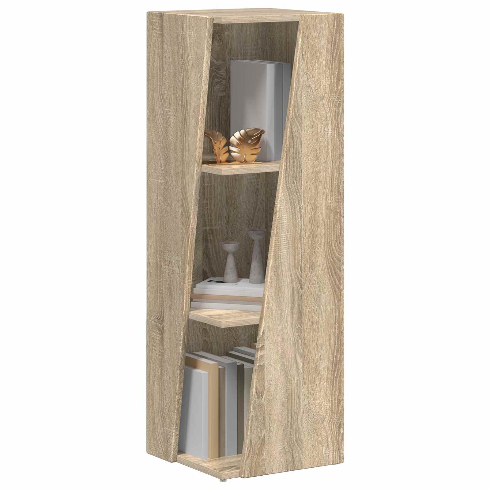 Πλευρικό Ράφι Δρύς Sonoma 33 x 32 x 100,5 εκ Επεξεργασμένο ξύλο