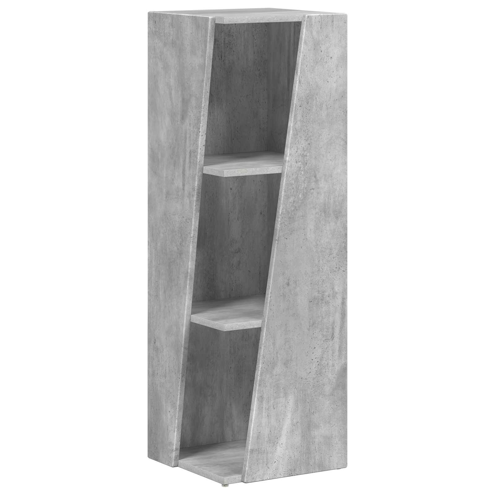Πλευρικό Ράφι Σκυρόδεμα Γκρι 33 x 32 x 100,5 εκ