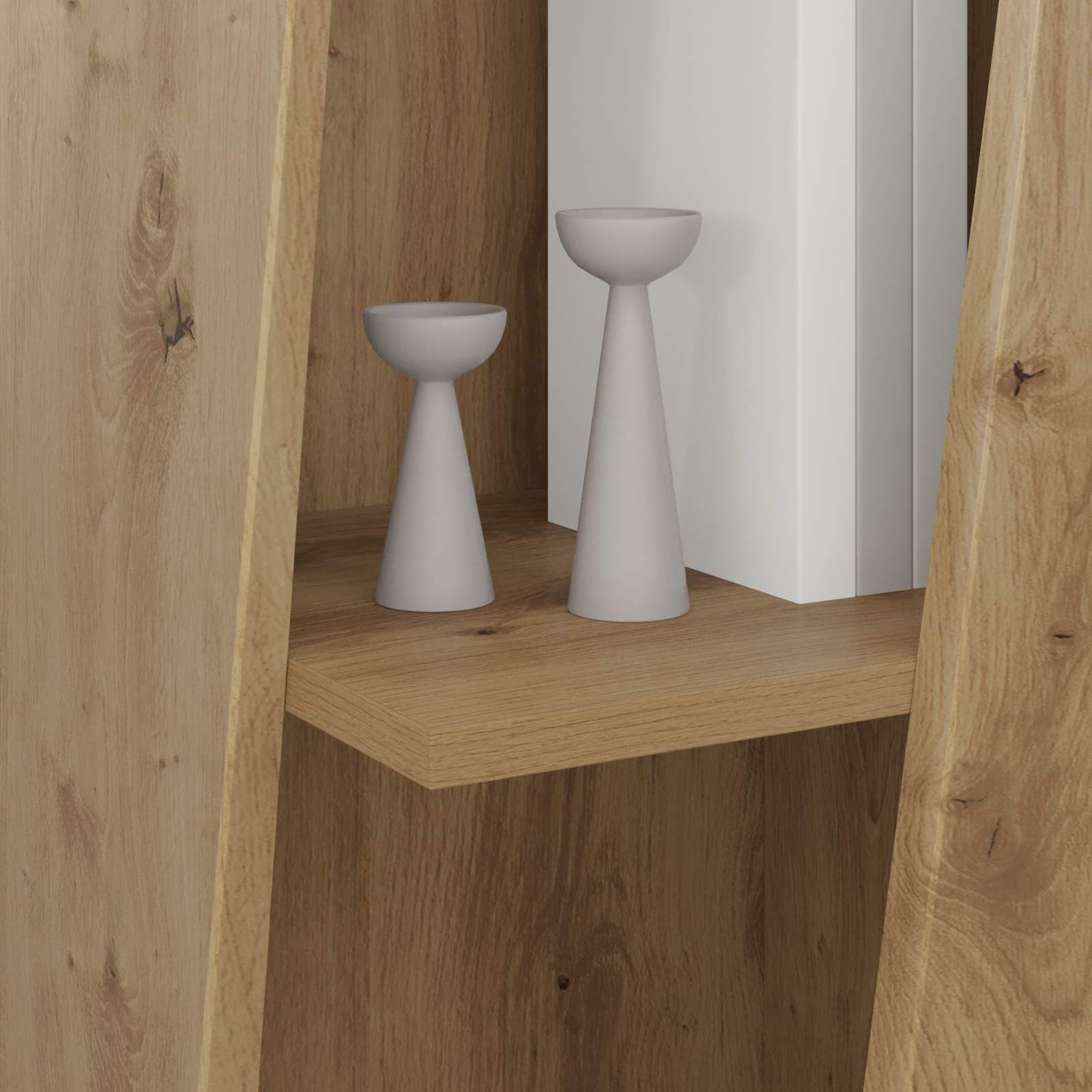 Πλευρικό Ράφι Artisan Oak 33 x 32 x 100,5 εκ.