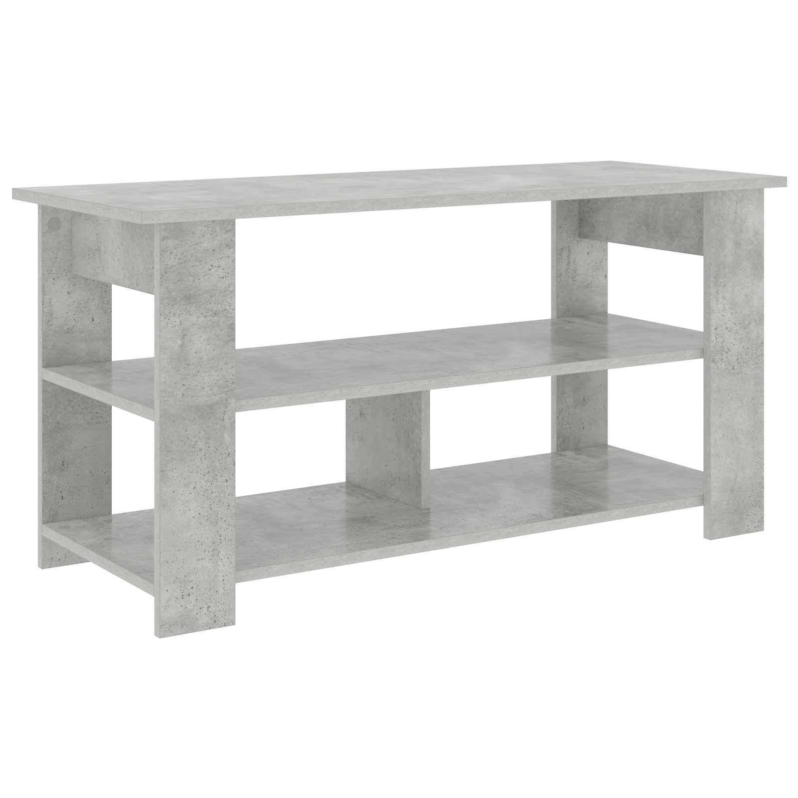 Βάση τηλεόρασης Σκυρόδεμα Γκρι 100 x 40 x 50 cm