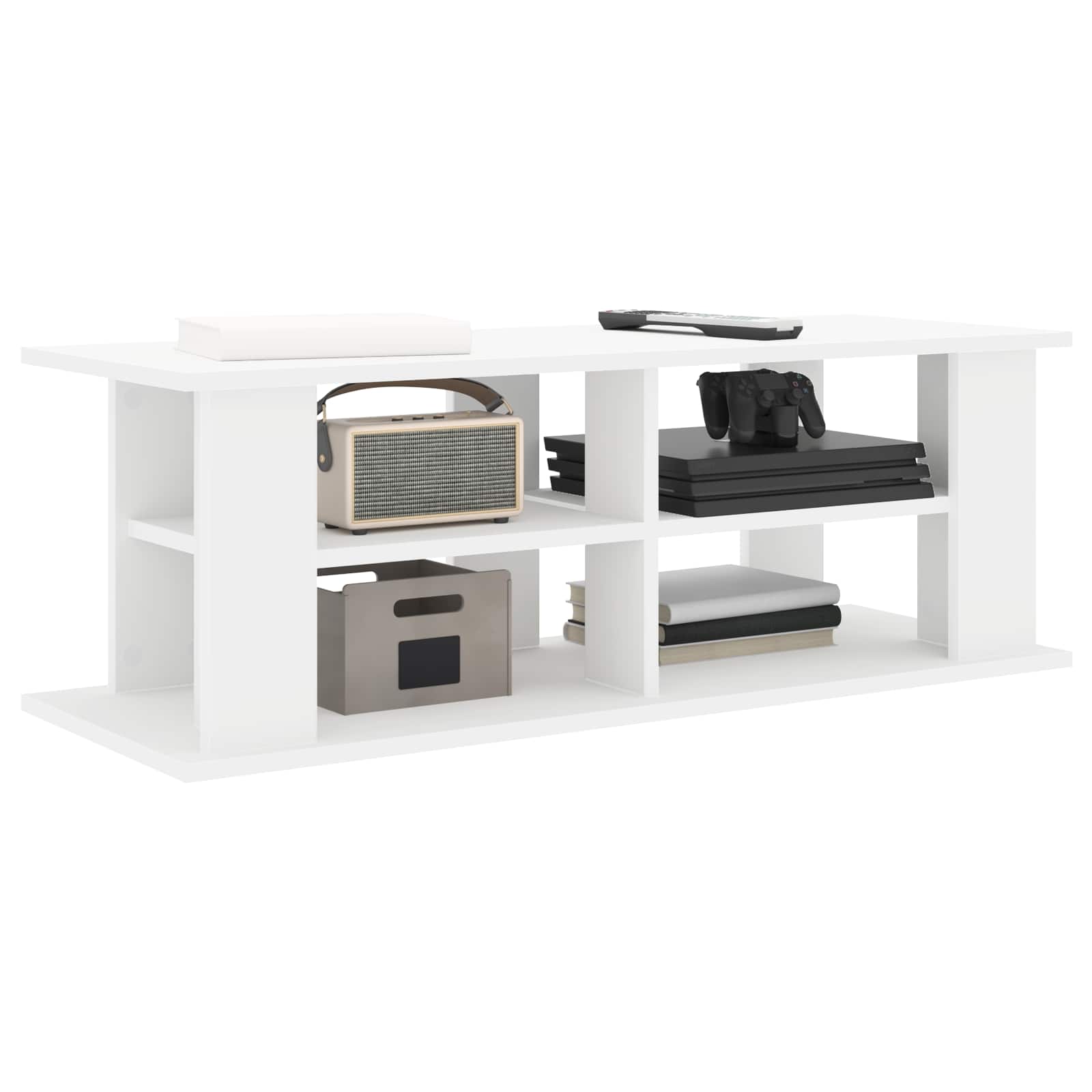 Βάση τηλεόρασης Λευκό 96 x 35 x 33,5 εκ - Pakobazaar