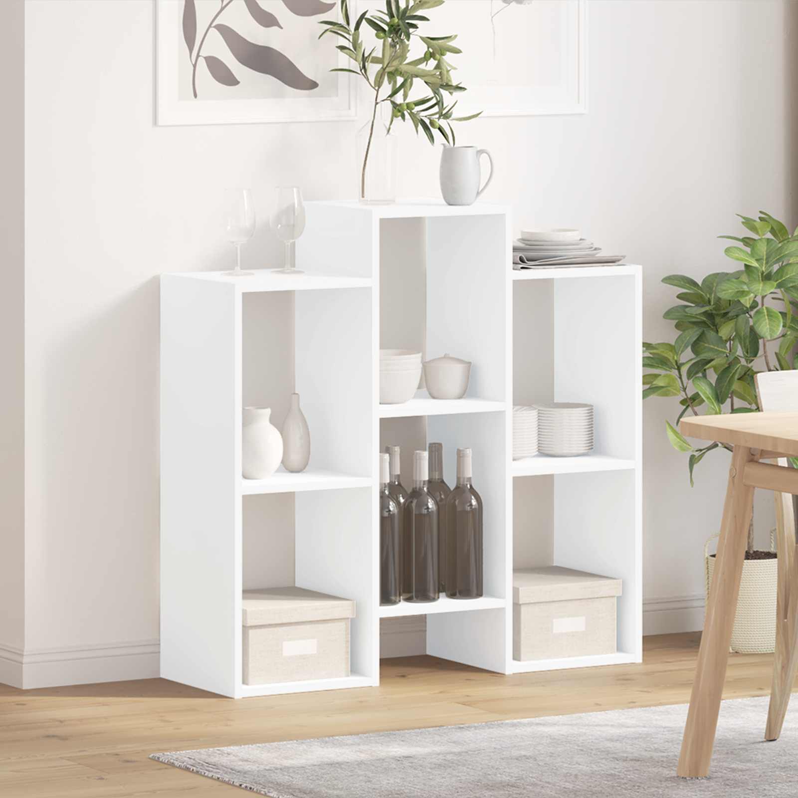 Πλαϊνό γραφείο Λευκό 90 x 30 x 90 cm - Pakobazaar