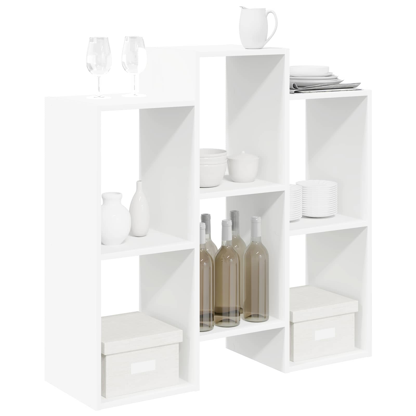 Πλαϊνό γραφείο Λευκό 90 x 30 x 90 cm - Pakobazaar