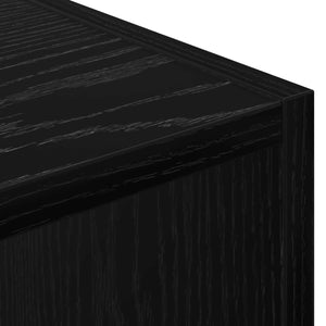 Πλαϊνό γραφείο Μαύρη Οξυά 90 x 30 x 90 cm - Pakobazaar