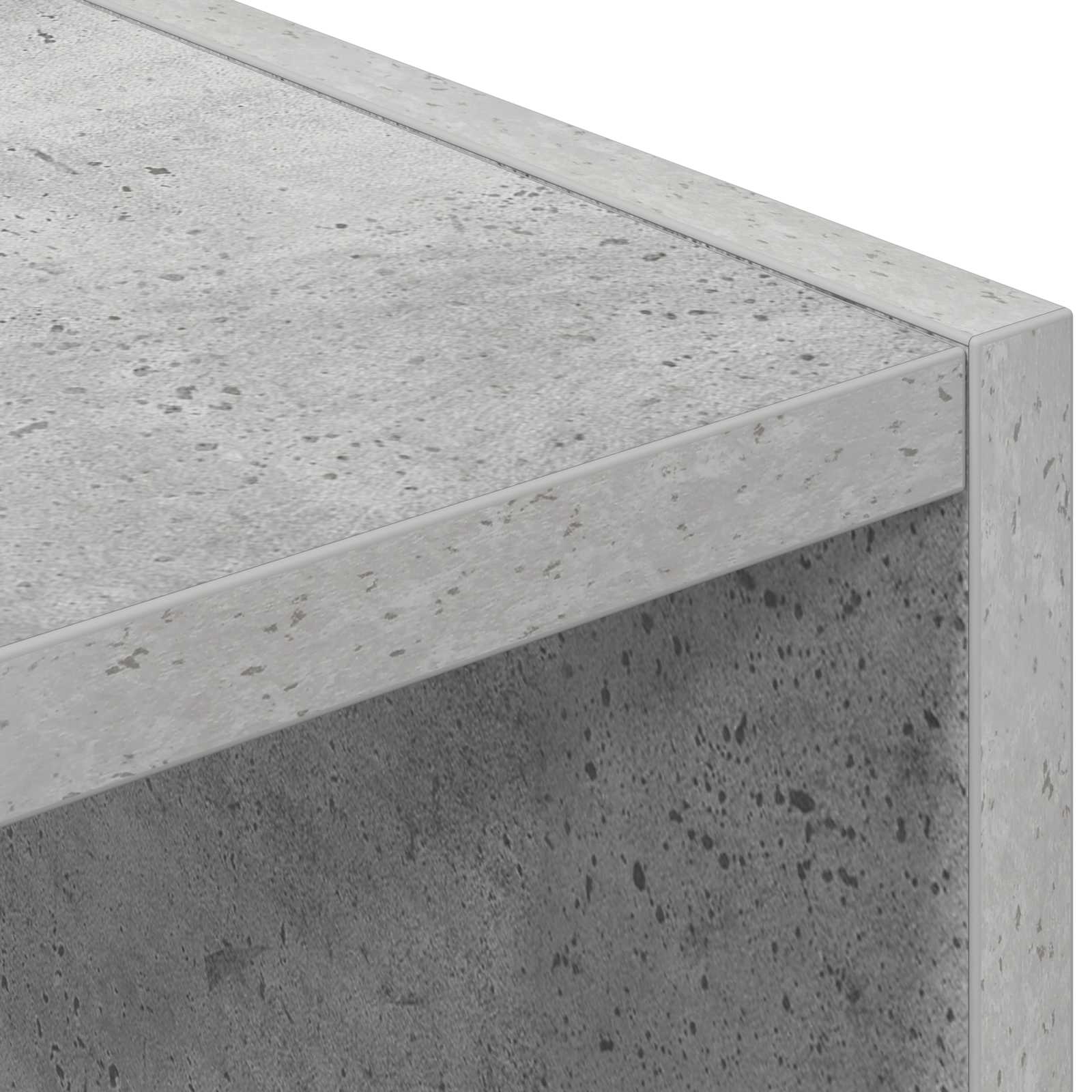 Πλαϊνό γραφείο Σκυρόδεμα Γκρι 90 x 30 x 90 cm