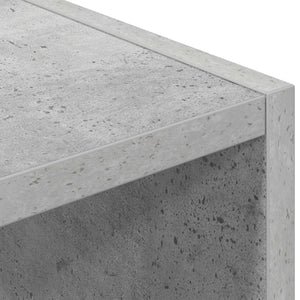 Πλαϊνό γραφείο Σκυρόδεμα Γκρι 90 x 30 x 90 cm