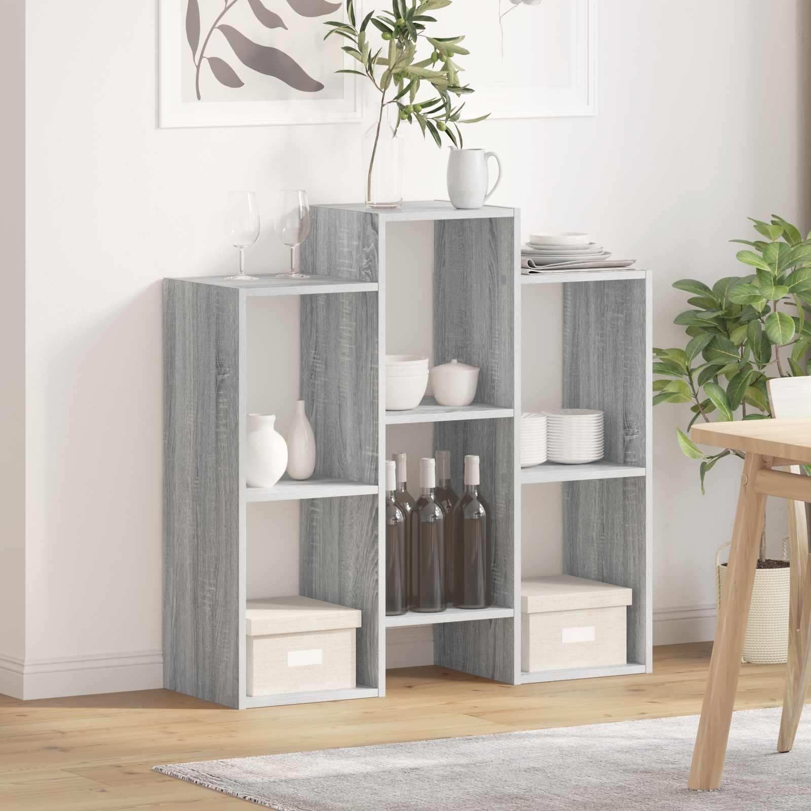 Πλαϊνό γραφείο Γκρίζο Σονομα 90 x 30 x 90 cm