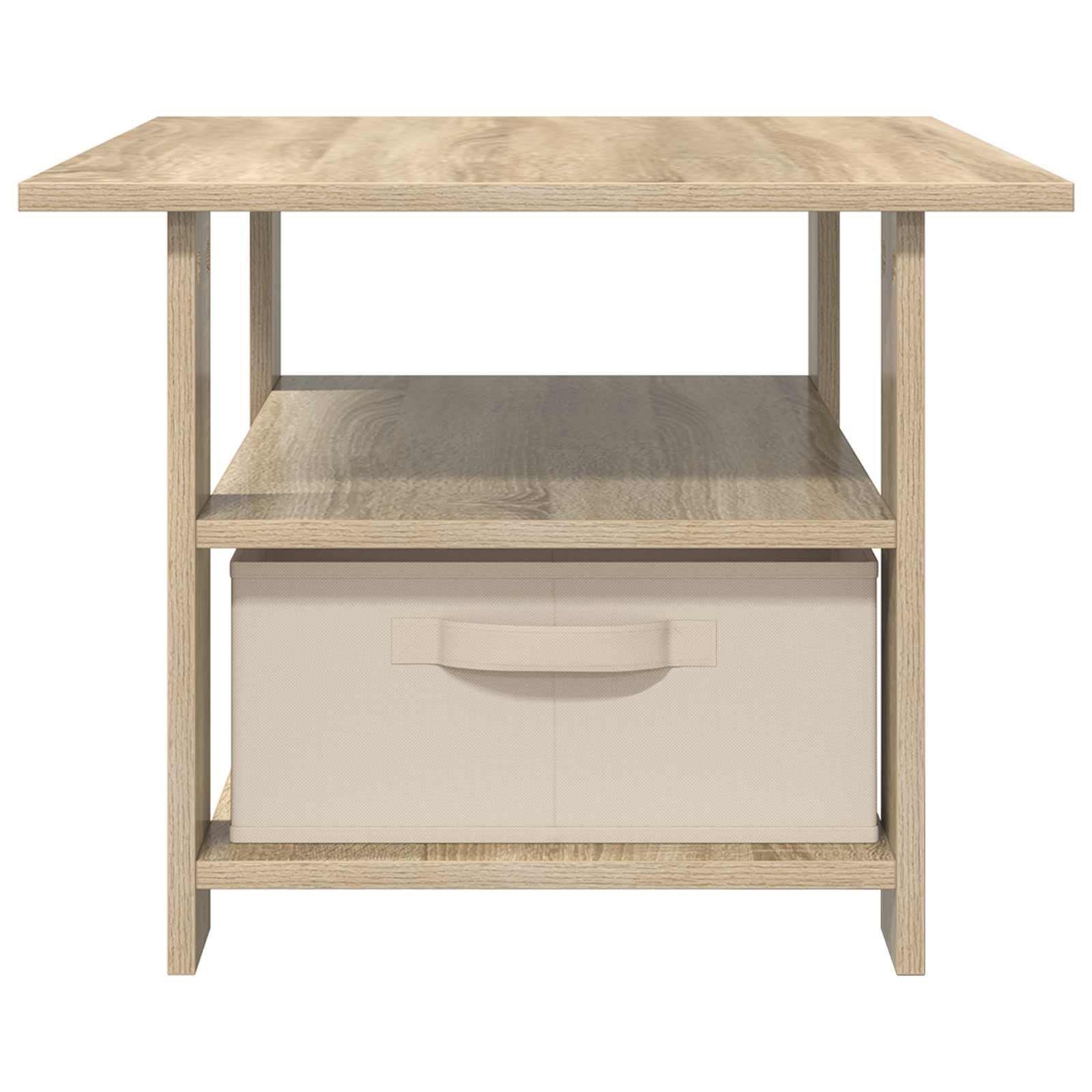 Τραπεζάκι σαλονιού με συρτάρι Δρύς Sonoma 77 x 55 x 42 εκ. - Pakobazaar