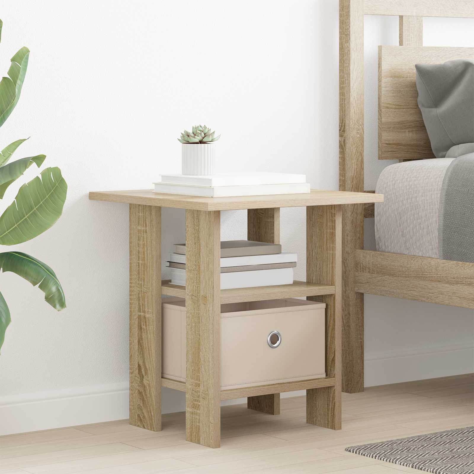 Κομοδίνο Δρύς Sonoma 41 x 40 x 45 εκ Επεξεργασμένο ξύλο - Pakobazaar