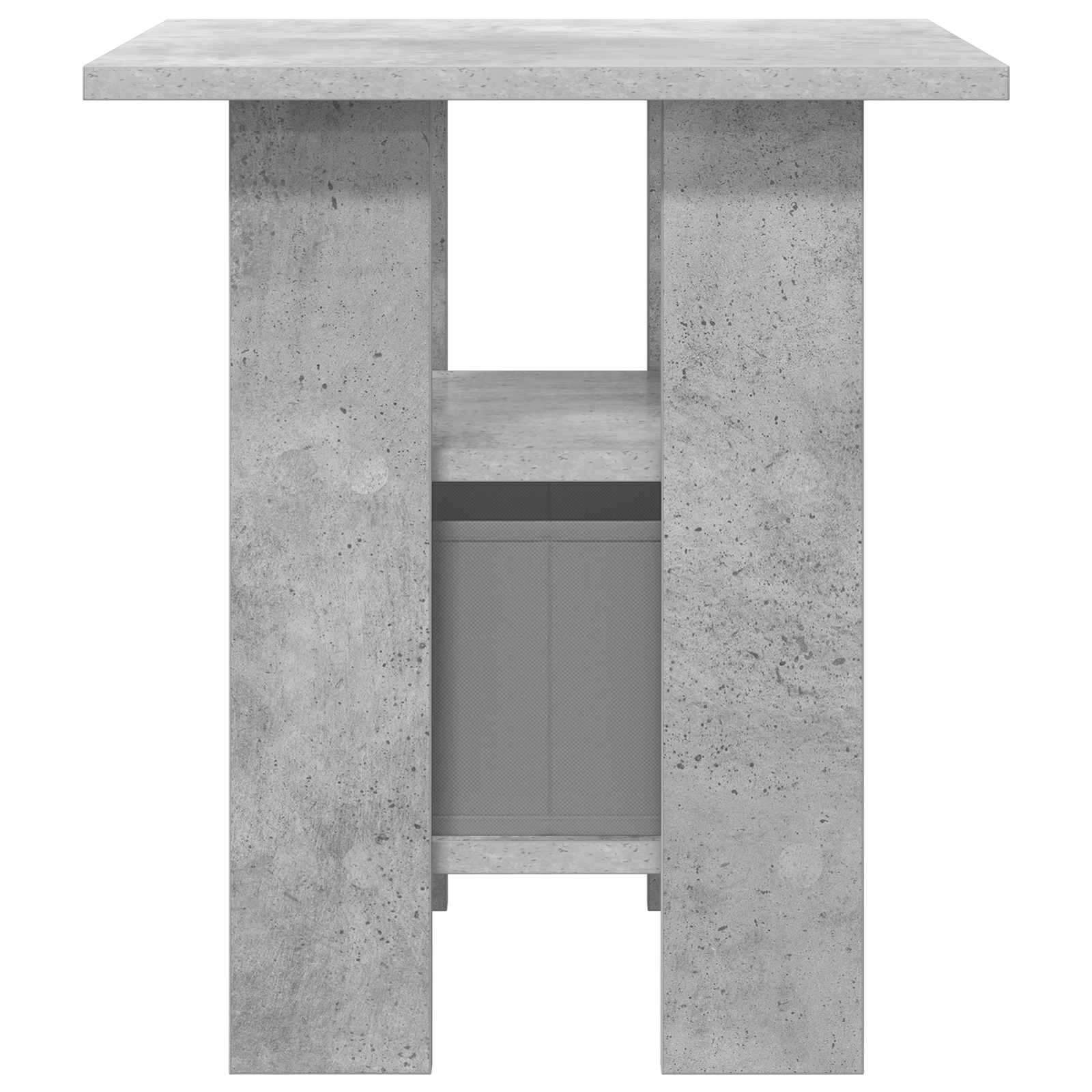 Κομοδίνο με συρτάρι 2 pcs Σκυρόδεμα Γκρι 41 x 40 x 45 εκ - Pakobazaar
