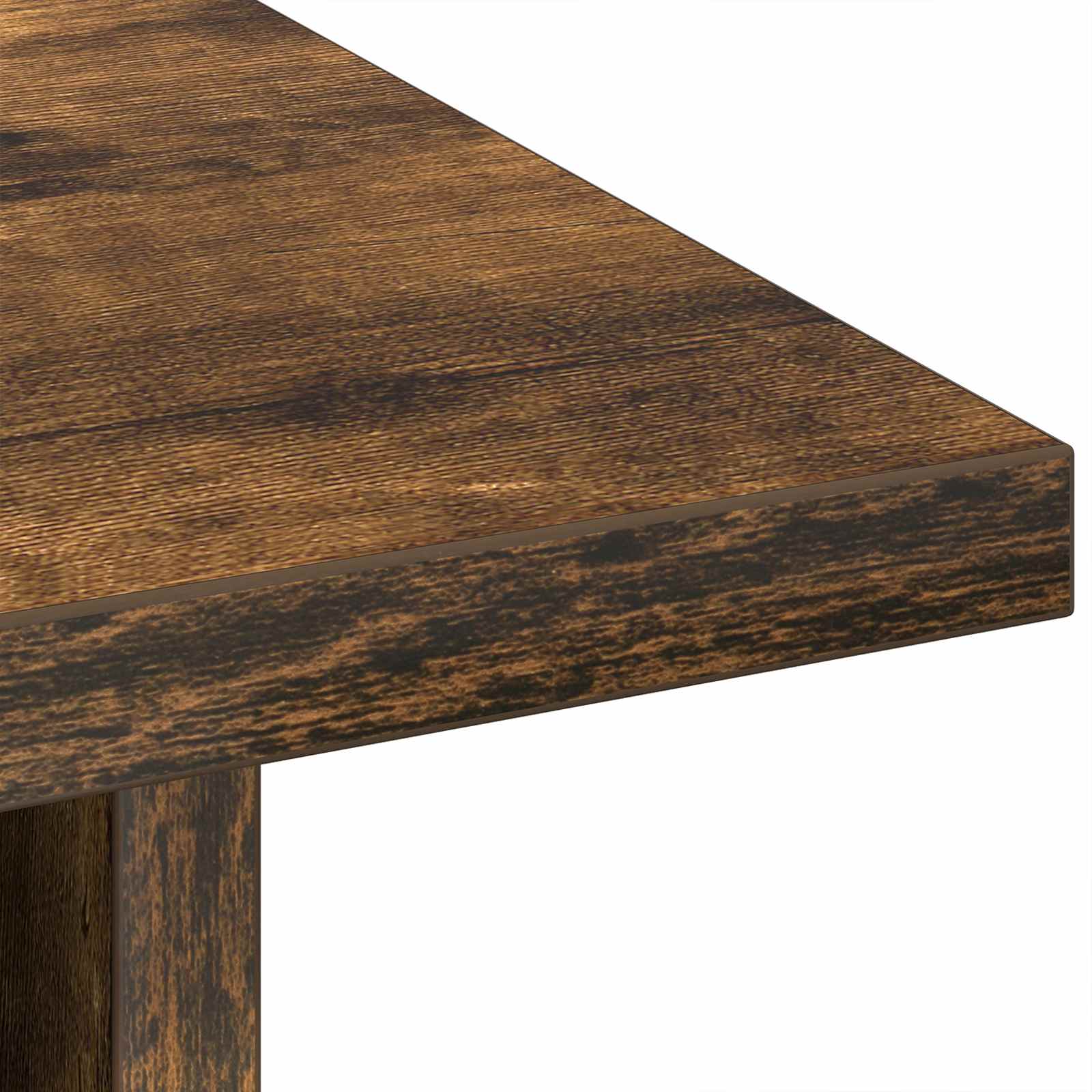 Κομοδίνο 2 pcs Καπνιστό Δρύς 41 x 40 x 45 εκ Επεξεργασμένο ξύλο - Pakobazaar