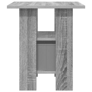 Κομοδίνο 2 pcs Γκρίζο Σονομα 41 x 40 x 45 εκ Επεξεργασμένο ξύλο - Pakobazaar