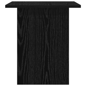 Κομοδίνο 2 pcs Μαύρη Οξυά 41 x 40 x 45 εκ Επεξεργασμένο ξύλο - Pakobazaar
