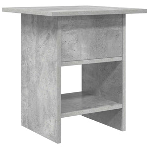 Κομοδίνο με συρτάρι 2 pcs Σκυρόδεμα Γκρι 41 x 40 x 45 εκ - Pakobazaar