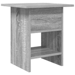 Κομοδίνο 2 pcs Γκρίζο Σονομα 41 x 40 x 45 εκ Επεξεργασμένο ξύλο - Pakobazaar