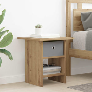 Κομοδίνο 2 pcs Artisan Oak 41 x 40 x 45 εκ Επεξεργασμένο ξύλο - Pakobazaar