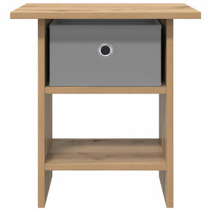 Κομοδίνο 2 pcs Artisan Oak 41 x 40 x 45 εκ Επεξεργασμένο ξύλο - Pakobazaar