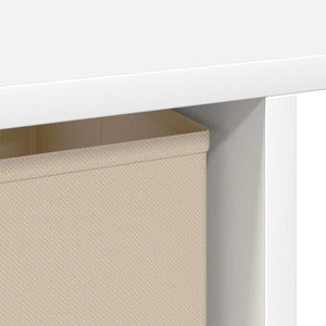 Γραφείο με συρτάρι Λευκό 100 x 40 x 75 cm Επεξεργασμένο ξύλο - Pakobazaar