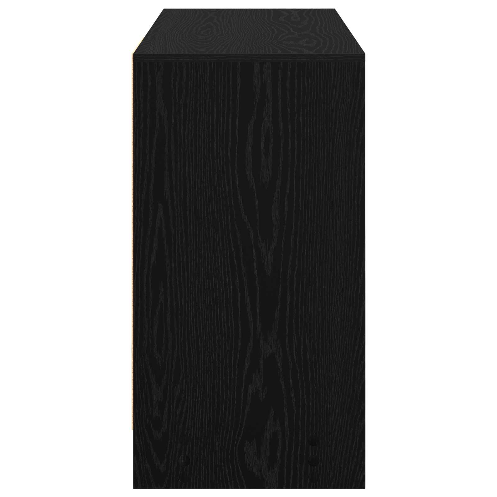 Γραφείο με ράφι Μαύρη Οξυά 100 x 40 x 75 cm Επεξεργασμένο ξύλο - Pakobazaar
