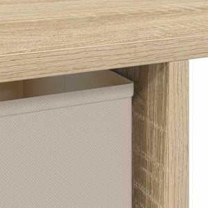 Γραφείο με ράφι Δρύς Sonoma 100 x 40 x 75 cm Επεξεργασμένο ξύλο - Pakobazaar