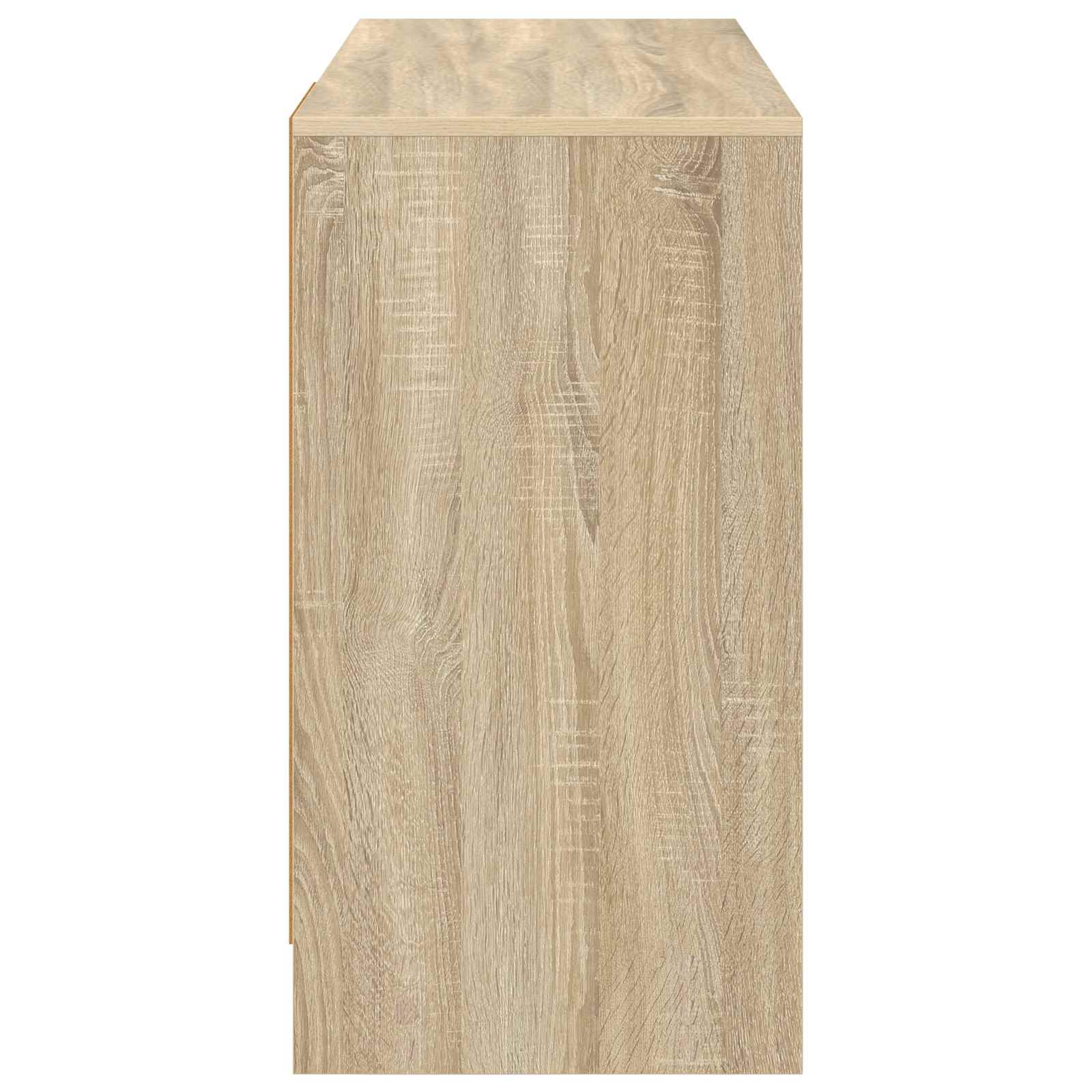 Γραφείο με ράφι Δρύς Sonoma 100 x 40 x 75 cm Επεξεργασμένο ξύλο - Pakobazaar