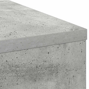 Γραφείο Σκυρόδεμα Γκρι 100 x 40 x 75 cm Επεξεργασμένο ξύλο - Pakobazaar
