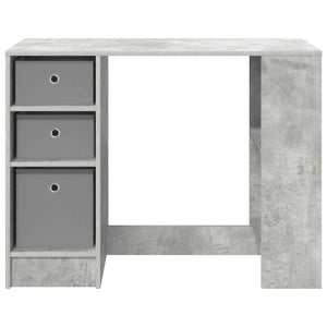 Γραφείο Σκυρόδεμα Γκρι 100 x 40 x 75 cm Επεξεργασμένο ξύλο - Pakobazaar
