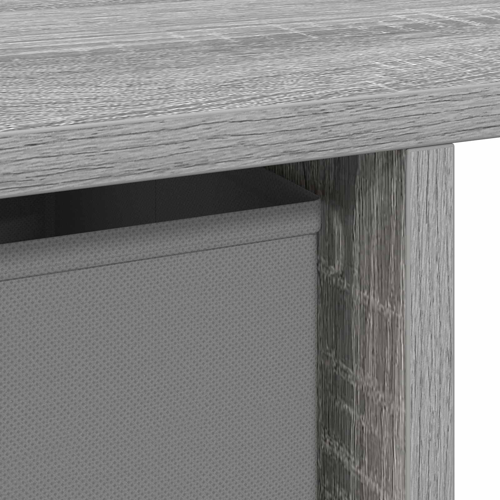Γραφείο Γκρίζο Σονομα 100 x 40 x 75 cm Επεξεργασμένο ξύλο - Pakobazaar