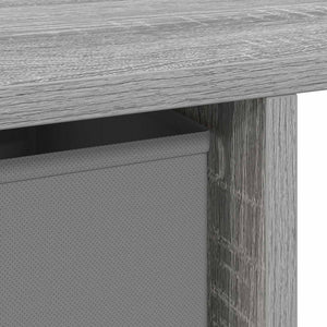 Γραφείο Γκρίζο Σονομα 100 x 40 x 75 cm Επεξεργασμένο ξύλο - Pakobazaar