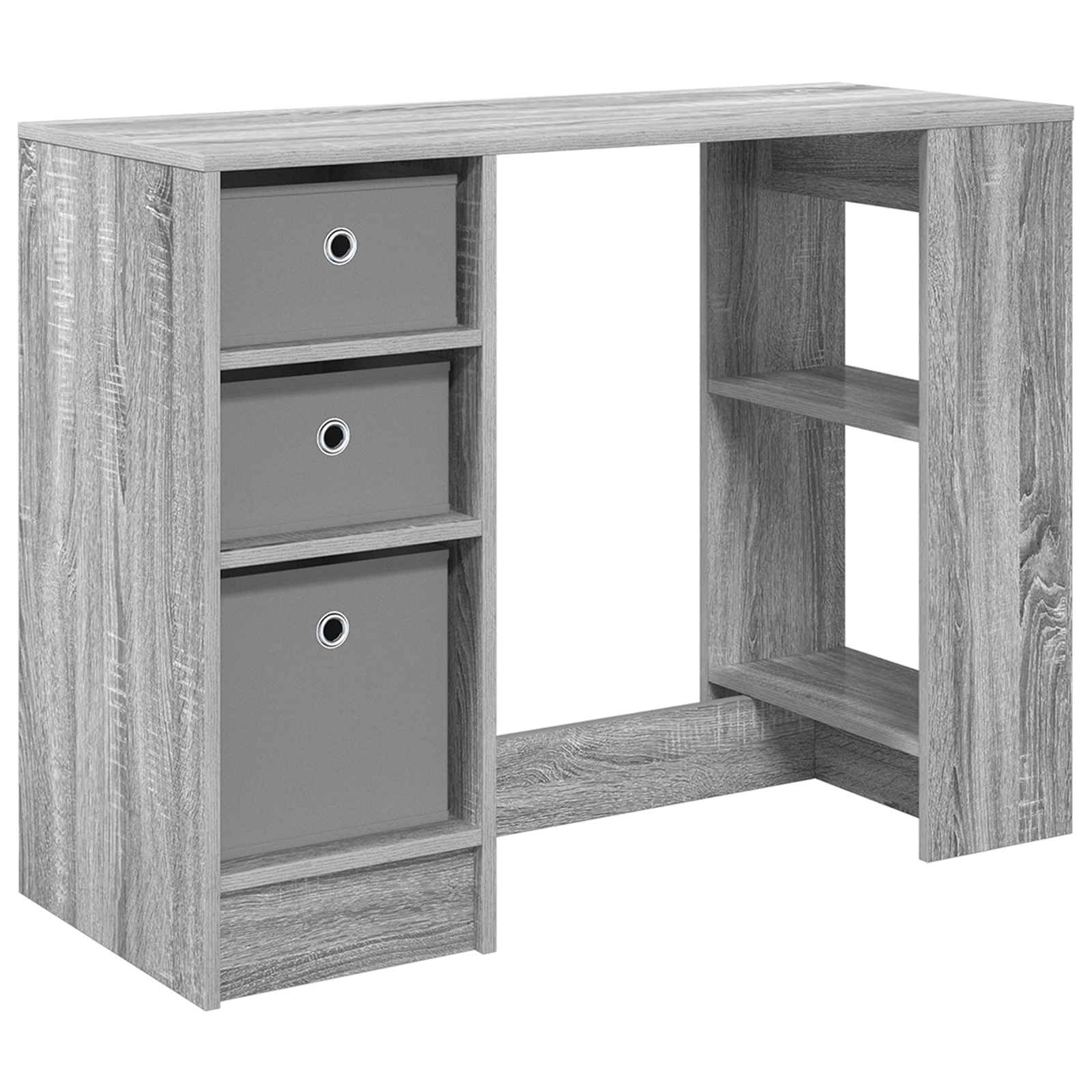 Γραφείο Γκρίζο Σονομα 100 x 40 x 75 cm Επεξεργασμένο ξύλο - Pakobazaar