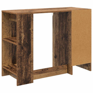 Γραφείο με ράφι Παλιό ξύλο 100 x 40 x 75 cm Επεξεργασμένο ξύλο - Pakobazaar