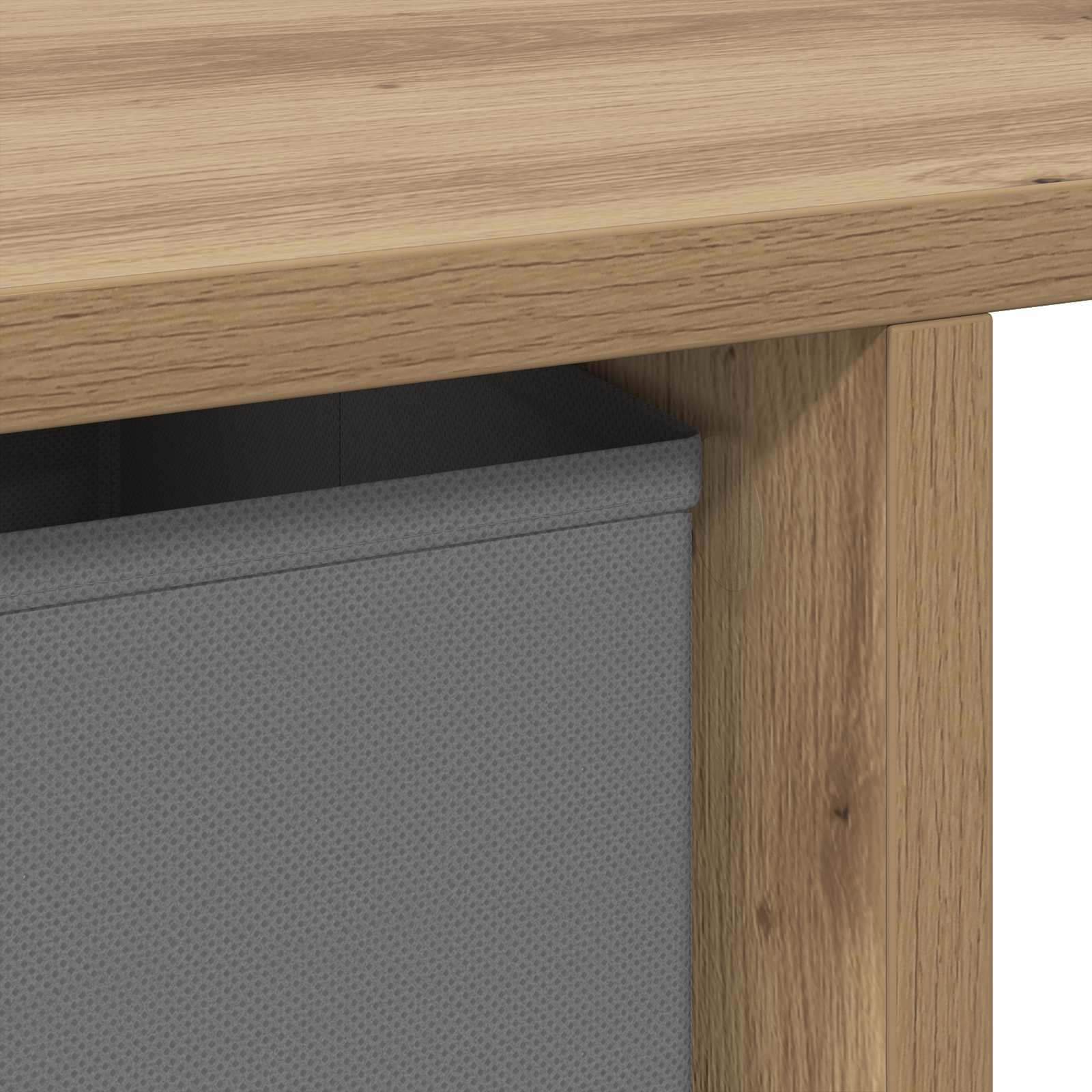 Γραφείο με ράφι Artisan Oak 100 x 40 x 75 cm Επεξεργασμένο ξύλο - Pakobazaar