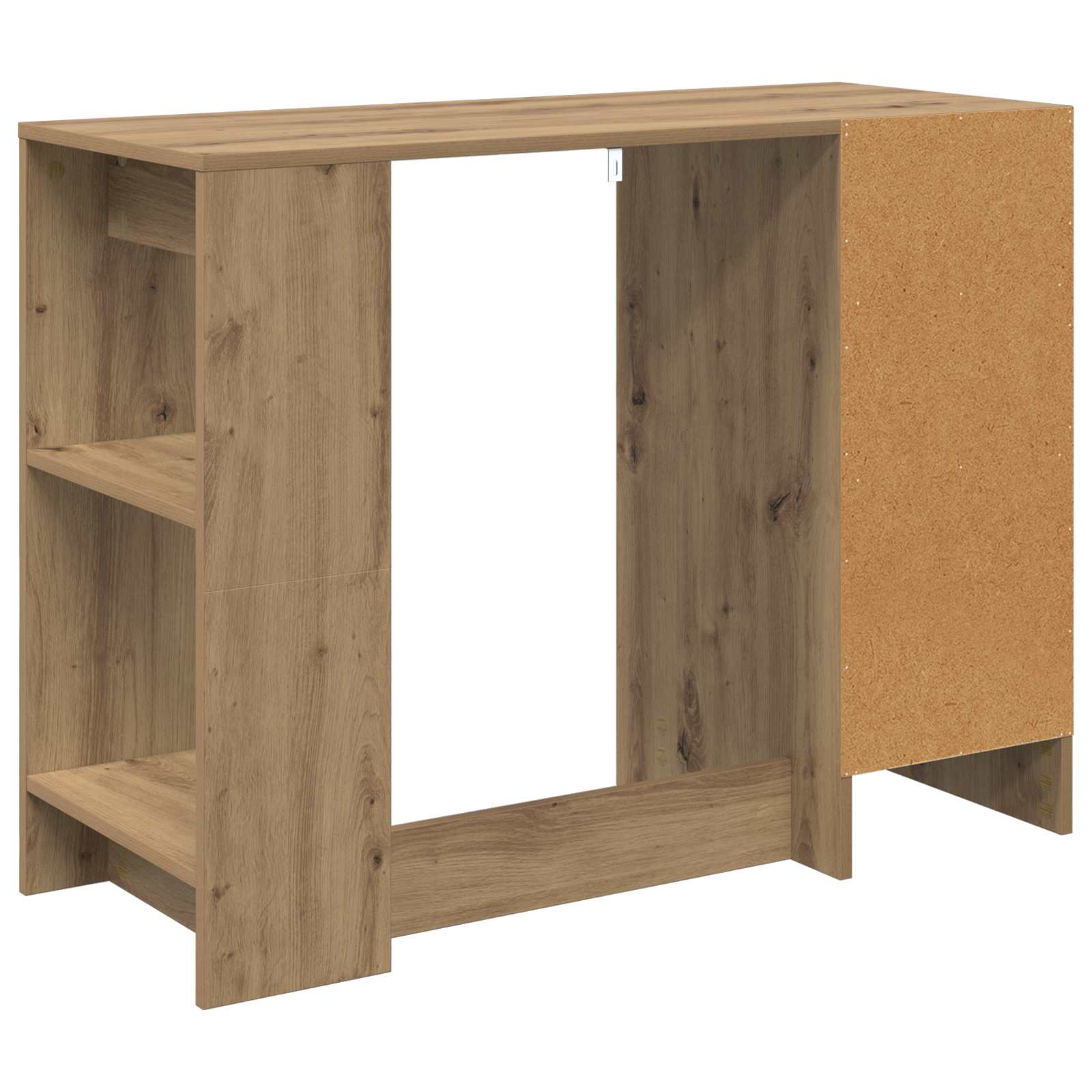 Γραφείο με ράφι Artisan Oak 100 x 40 x 75 cm Επεξεργασμένο ξύλο - Pakobazaar