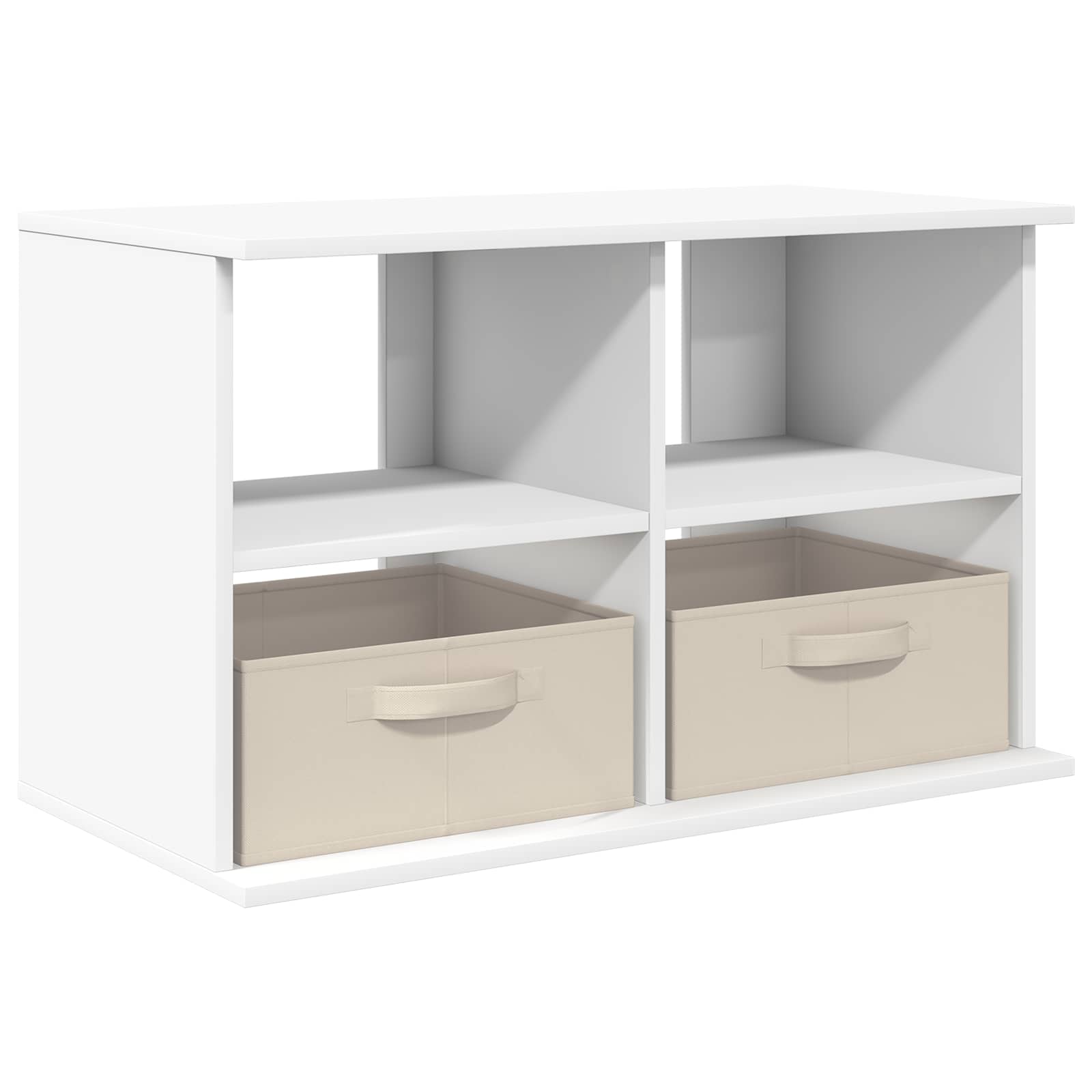 Βάση τηλεόρασης με συρτάρι Λευκό 79 x 40 x 48 εκ - Pakobazaar